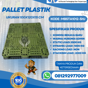 Pallet-Plastik-Baru-Bekas-100x120x15-MBSTA1012-5HJ
