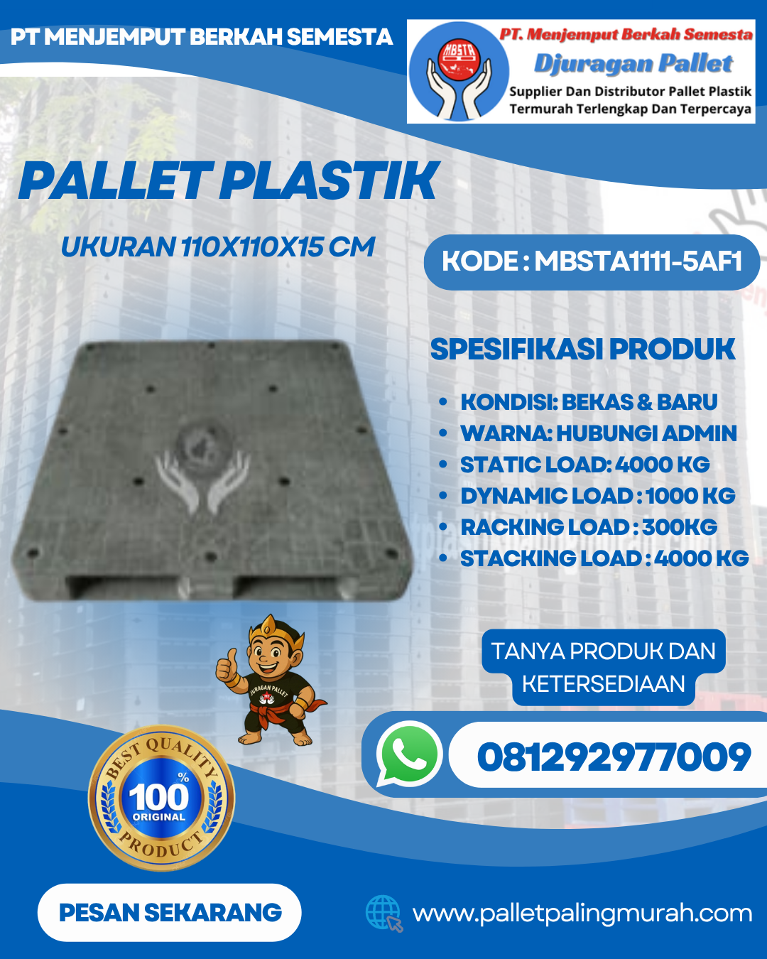 Pallet-Plastik-Baru-Bekas-110x110x15-MBSTA1111-5AF1