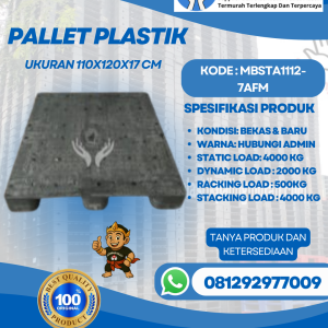 Pallet-Plastik-Baru-Bekas-110x120x17-MBSTA1112-7AFM