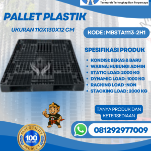 Pallet-Plastik-Baru-Bekas-110x130x12-MBSTA1113-2H1