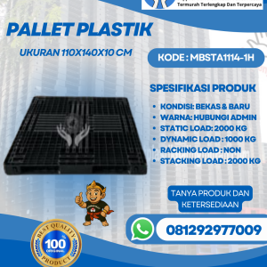 Pallet-Plastik-Baru-Bekas-110x140x10-MBSTA1114-1H