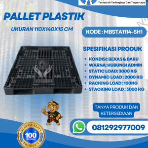 Pallet-Plastik-Baru-Bekas-110x140x15-MBSTA1114-5H1
