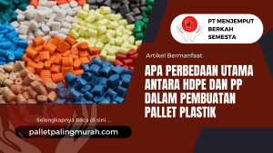 Apa Perbedaan Utama Antara HDPE dan PP Dalam Pembuatan Pallet Plastik