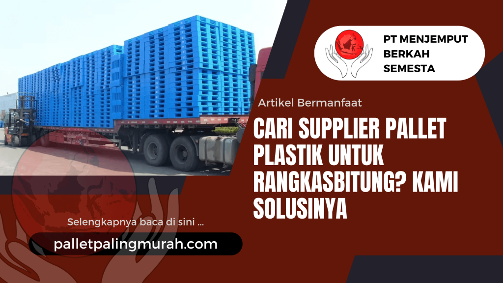 Cari Supplier Pallet Plastik untuk Rangkasbitung Kami Solusinya