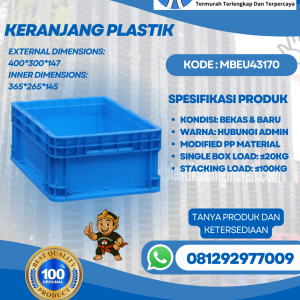 Keranjang Plastik (1) Baru & Bekas MBEU 43170