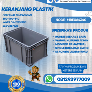 Keranjang Plastik (4) Baru & Bekas MBEU64340