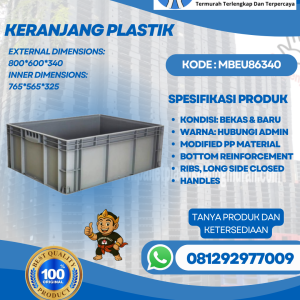 Keranjang Plastik (7) Baru & Bekas MBEU86340