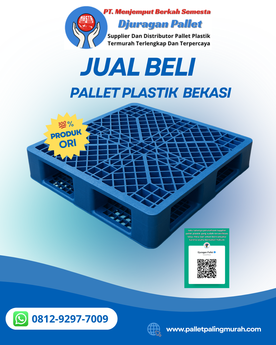 Pallet Plastik Kawasan Industri bekasi